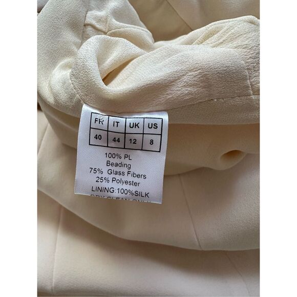 Zuhair Murad Embroidered Cady Cape Gown SIZE 8 $4950 - Picture 16 of 16